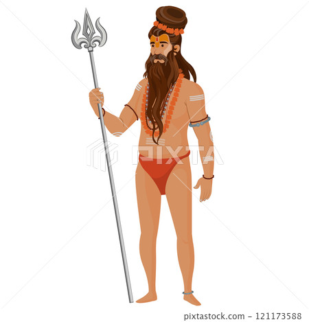 sadhu Baba, Sadhu saint of India for grand festival 121173588
