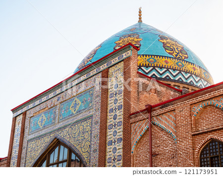 dome of Blue Mosque in Yerevan city dome of Blue Mosque in Yerevan city 121173951