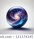 A galaxy trapped in a glass ball 121174145
