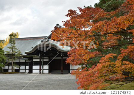 Kyoto Sento Imperial Palace: Carriage entrance, Autumn 121174873