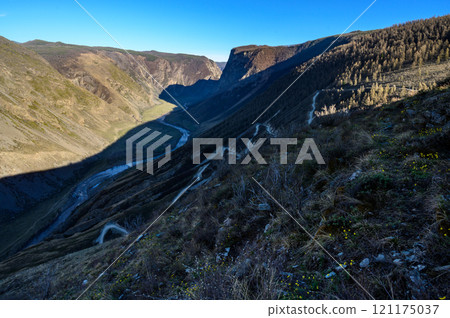 the Katu-Yaryk pass to the Chulyshman River valley 121175037