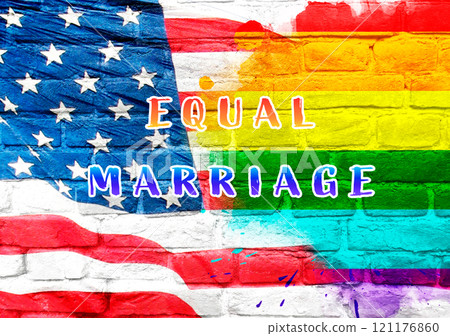 The poster is meant to promote the idea of equal marriage for all people The poster is meant to promote the idea of equal marriage for all people 121176860