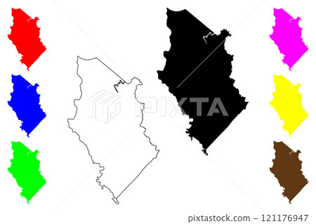 Wayne County, State of West Virginia (U.S. county, United States of America, USA, U.S., US) map vector illustration, scribble sketch Wayne map Wayne County, State of West Virginia (U.S. county, United States of America, USA, U.S., US) map vector illustration, scribble sketch Wayne map 121176947