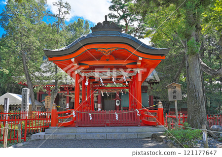 [Ikushima Ashishima Shrine] Shimonogo Nakaike Nishi, Ueda City, Nagano Prefecture 121177647