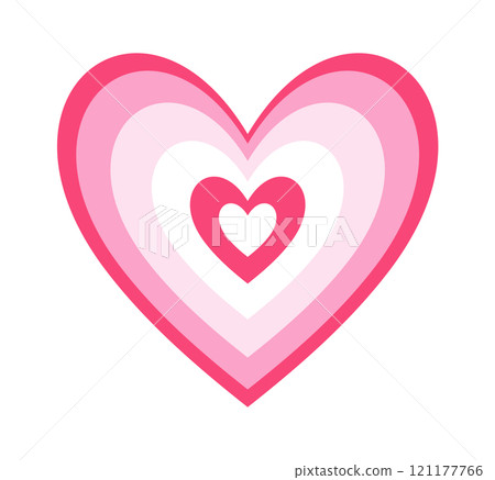 Hypnotic Valentine day love heart Hypnotic Valentine day love heart 121177766
