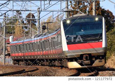 Crew training for the test run train "Taito Training" on the Keiyo and Sotobo lines 121177972