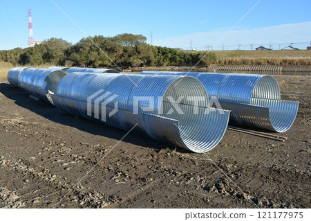 Scenery of civil engineering site Scenery of civil engineering site 121177975