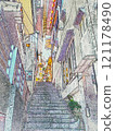 Jiufen backstreets Jiufen backstreets 121178490