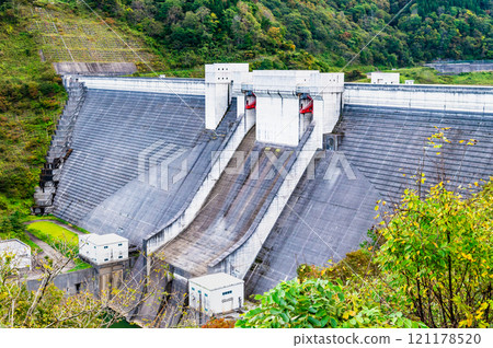 Gassan Dam, Yamagata 121178520