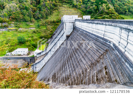 Gassan Dam, Yamagata 121178536