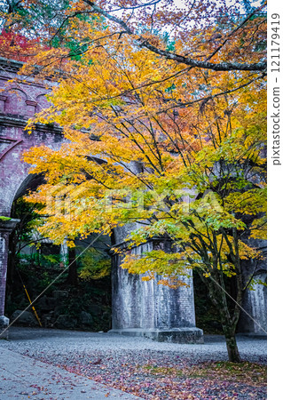 Autumn scenery at Nanzenji Temple, Kyoto 121179419