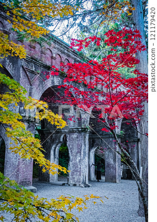 Autumn scenery at Nanzenji Temple, Kyoto 121179420