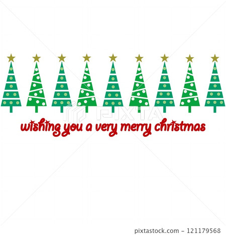 Merry Christmas Christmas tree 121179568