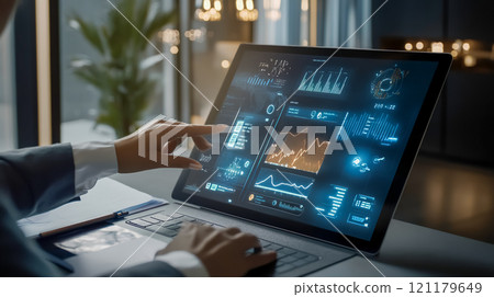 A man checking a chart 121179649