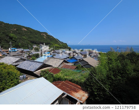 小豆島福田街景/福田港[香川縣小豆島]3 121179758