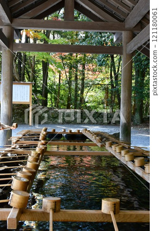 Ise Shrine Inner Shrine in late autumn 121180061
