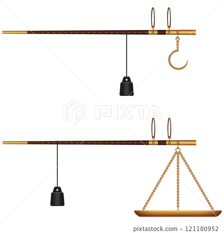 Chinese traditional Steelyard Chinese traditional Steelyard 121180952