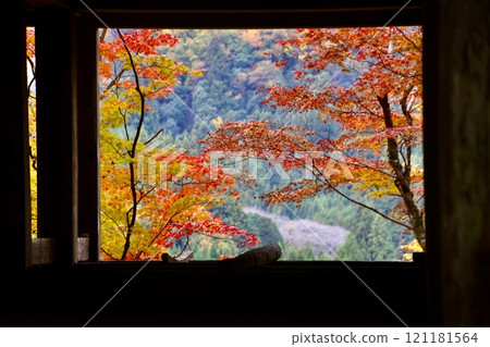 Autumn view from Muroji Temple's Okunoin (Uda City, Nara Prefecture) 121181564
