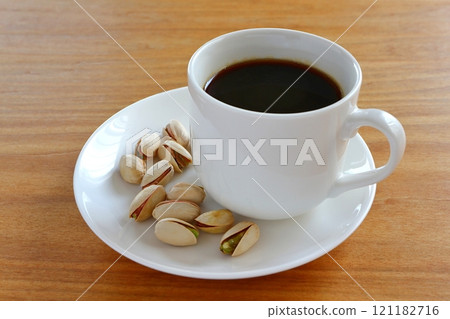 Pistachio and coffee Pistachio and coffee 121182716