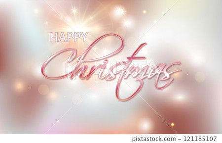 An eye-catching Christmas design filled with bright hues and delightful decorations 121185107