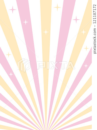 Radiation vertical background pink yellow glitter 121187172