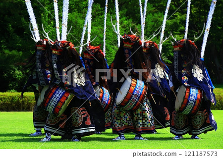 Iwate Prefecture Folk Performing Arts Performance Deer Dance 121187573