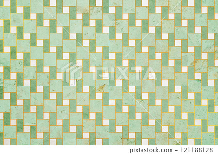 Japanese modern checkered pattern background material_Japanese paper, marble, and mortar design art 121188128