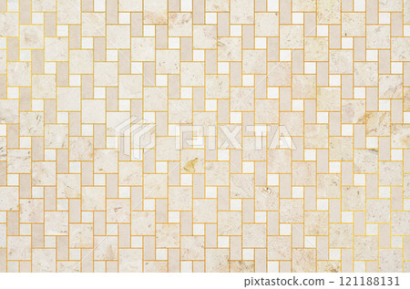 Japanese modern checkered pattern background material_Japanese paper, marble, and mortar design art 121188131