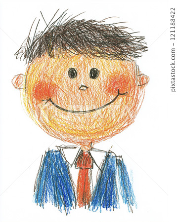 Dad's portrait AI image for Father's Day 121188422