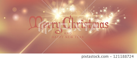 A captivating Christmas design filled with delightful imagery and colors, radiating warmth and festive cheer 121188724