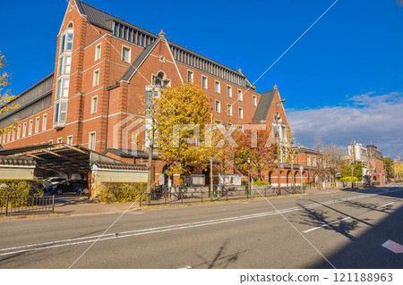 Kyoto City: Streets around Karasuma Street and Imadegawa Street 121188963