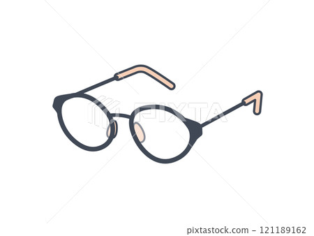 Illustration material of glasses 121189162