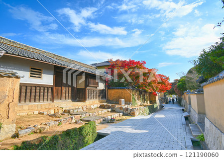 [Shimonoseki City, Yamaguchi Prefecture] Scenery of Furue-koji in the castle town of Chofu 121190060
