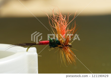 handmade, mountain stream fishing, fly fishing 121190429