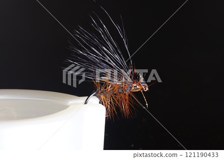 山澗垂釣 用假蠅釣魚 121190433