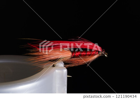 handmade, mountain stream fishing, fly fishing 121190434