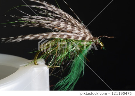 handmade, mountain stream fishing, fly fishing 121190475