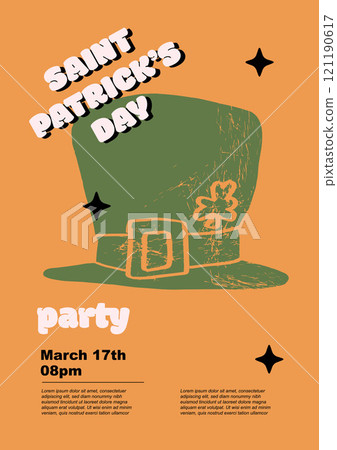 patrick, day, vector 121190617