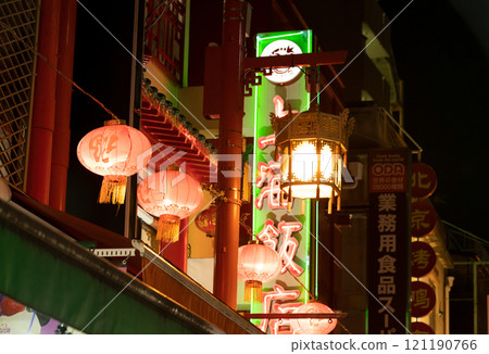 元町中華街燈籠 元町中華街燈籠 121190766