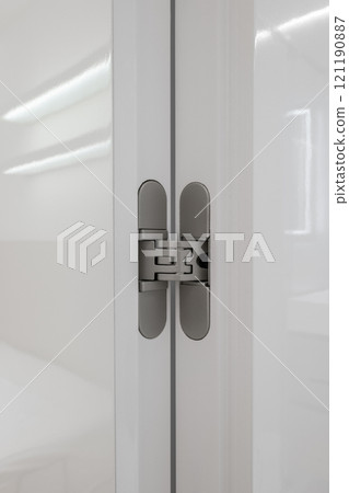 A Sleek and Modern Door Hinge Design Perfectly Suited for Contemporary Interiors and Spaces 121190887