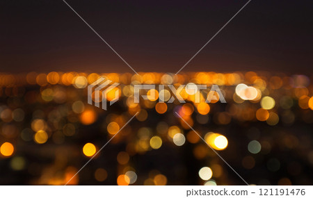Night city theme abstract blur background. Night city theme abstract blur background. 121191476