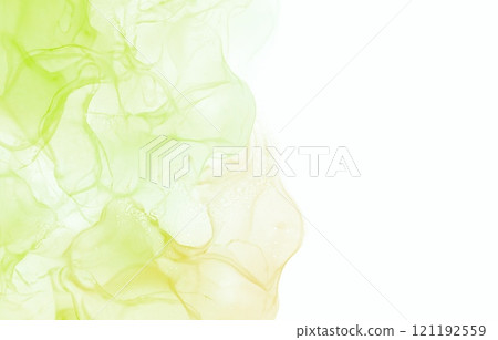 Spring image of forest bathing Refreshing alcohol ink art background Marble image Spring image of forest bathing Refreshing alcohol ink art background Marble image 121192559