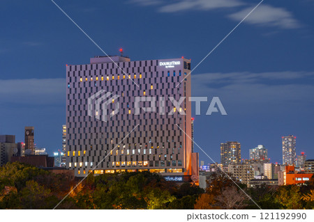 Night view around DoubleTree by Hilton Osaka Castle Night view around DoubleTree by Hilton Osaka Castle 121192990