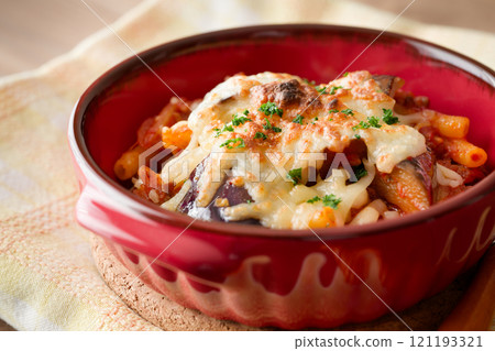 Eggplant meat gratin 121193321