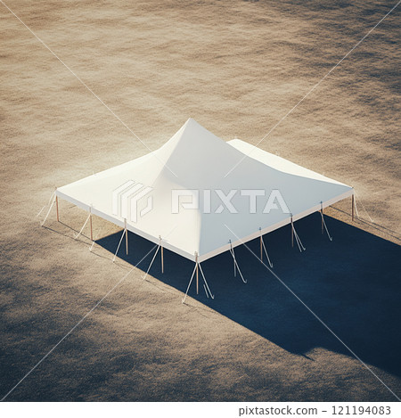 Mockup tent for your design. 121194083