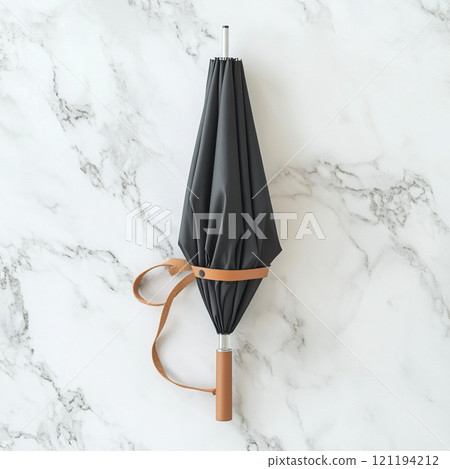 Blank umbrella mockup for your design. 121194212