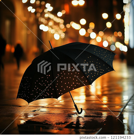 Blank umbrella mockup for your design. 121194233