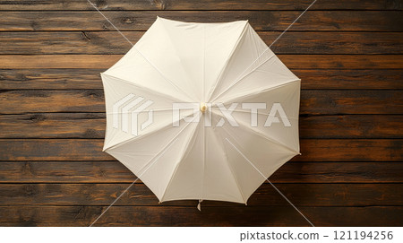 Blank umbrella mockup for your design. 121194256