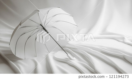 Blank umbrella mockup for your design. 121194273