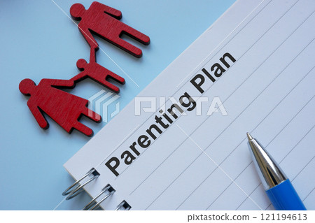 Parenting plan on the table. Parenting plan on the table. 121194613